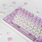 Blueberry Juice 104+27 Cherry Profile Keycap Set Cherry MX PBT Dye-subbed for Mechanical Gaming Keyboard